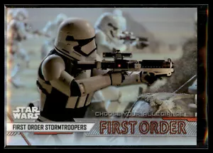 2020 Topps Star Wars Chrome Perspectives Choose Your Allegiance FO Stormtroopers - Picture 1 of 2