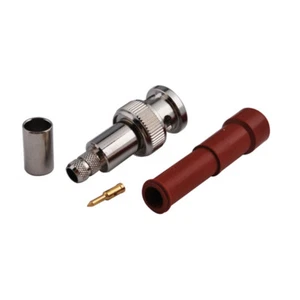 BNC Male Plug High Voltage Power RF Connector MHV SHV 3000V LMR240 Coaxial Cable - Picture 1 of 3