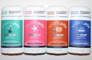 SmartyPits Aluminum Free Deodorant Super Strength 2.65 oz - Pick from 4 Scents - Picture 1 of 5