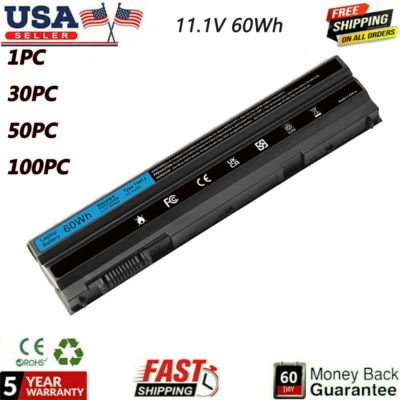 Lote Batería E6420 para Dell Latitude E5430 E5520 E5530 E6430 E6440 E6520 T54FJ Foto 1 de 4