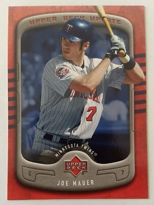 JOE MAUER, 2005 UPPER DECK UPDATE #50 - Image 1 of 2