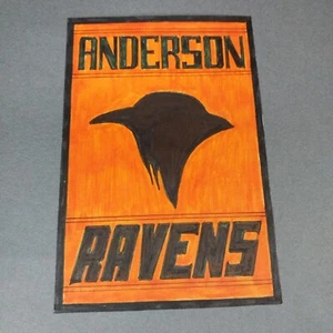 Anderson Ravens Indiana IN 6x4 Scrapbook Collage Shadowbox Artwork - Picture 1 of 1