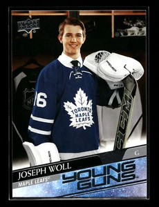 2020-21 UPPER DECK SERIES 1 #208 JOSEPH WOLL YOUNG GUNS ROOKIE MAPLE LEAFS RC - Picture 1 of 2