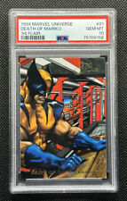 1994 Marvel Universe Flair #91 Death of Mariko Wolverine PSA 10