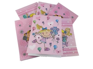 Rosa Fiesta Niñas Cuadernos Brillantes Bolso de Fiesta Relleno Clase Regalos - Imagen 1 de 2