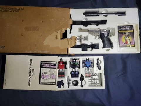 mail away g1 megatron and reflector Cover