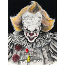 Wayne Maguire Tattooed Pennywise It Clown Inked Ikon Art Print