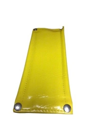 VINTAGE Yellow Yamaha HUFFY Mongoose MX SNAP ON BMX Double Stem Neck Pad  vinyl - Image 1 of 3