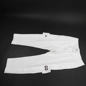 Mississippi State Bulldogs adidas Athletic Pants Men's White New - Picture 1 of 9