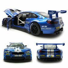 BMW M6 GT3 1:24 Scale Racing Car Model Diecast Vehicle Collectible Gift Blue