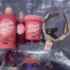 SET OF 3 Victoria's Secret Pink Rosewater AND FREE VICTORIA SECRET HEADBAND