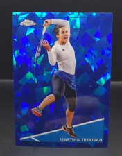2021 Topps Chrome Sapphire Tennis Card #67 Martina Trevisan