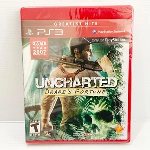 Uncharted: Drake’s Fortune - PS3 - Brand New Sealed - Free Postage - Foto 1 di 5