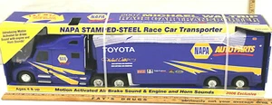 2006 First Gear Napa Michael Waltrip Race Car Transporter Engine Horn Sounds NIB - Picture 1 of 4