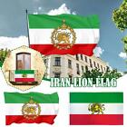 Persia Iran Lion And Sword 5x3ft Flag Persian Iranian n Flag 2 - Shahs M6E9