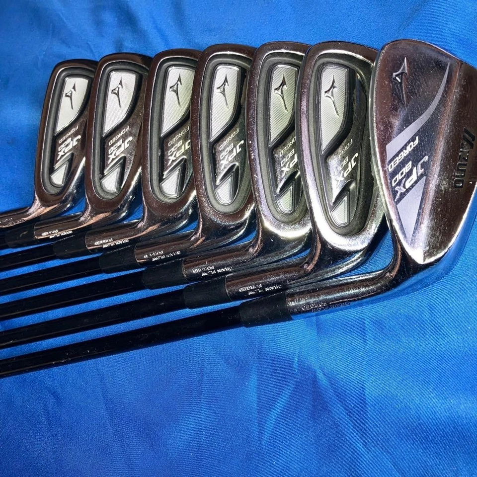 Juego de hierro forjado Mizuno JPX 800 7 piezas 5-Pw, Gw Flex Stiff-lite JPX MI-100 RH Foto 1 de 4