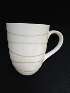 JAMIE OLIVER "WAVES" DESIGN CERAMIC MUG WHITE 300ML - Picture 1 of 5