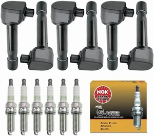 UF603 Ignition Coil Pack & NGK Spark Plug 97390 Compatible With Honda Accord ... - Picture 1 of 6