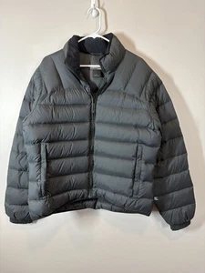 Piumino uomo REI taglia M nero puffer caldo outdoor cappotto invernale tasche - Foto 1 di 8