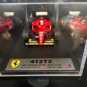 Looksmart Ferrari 412T2 Jean Alesi Firmato 1995 Canada GP 1/43 F1 Diecast Mod... - Foto 1 di 12