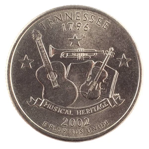 USA - 2002P - Washington ¼ $ - Tennessee - State Issue - Picture 1 of 1
