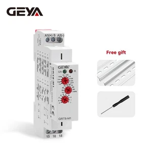 GEYA MultifunctionTimer Relay switch 10 Funcitons Time Delay Relay AC/DC12V-240V - Picture 1 of 16