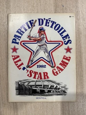 MLB 1982 All Star Game Program with CARDS - Image 1 of 4