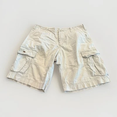 Denim & Supply Ralph Lauren Mens White Cargo Shorts Size 34 - Image 1 of 4