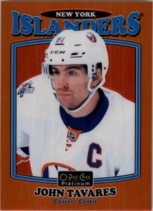 2016-17 O-Pee-Chee Platinum Retro Rainbow Orange #R47 John Tavares /49 - Picture 1 of 2