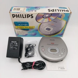Philips AZ7181 Discman Portabler CD-Player - OVP - silber - funktioniert ✅ - Picture 1 of 18