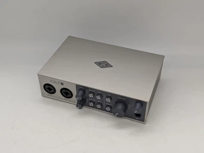 Universal Audio VOLT2 USB-C audio interface recording podcasting UA VOLT 2 - Image 1 of 4