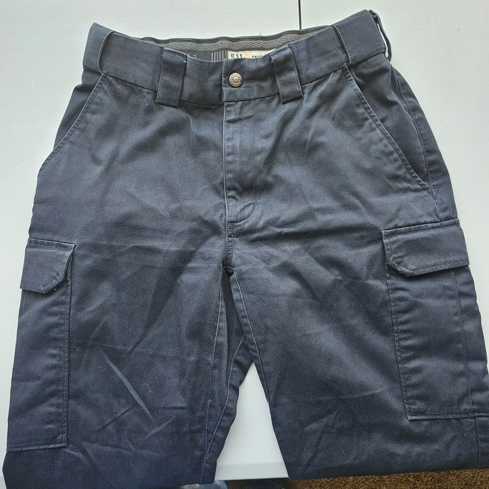 Pantalones cargo tácticos utilitarios 5.11 para hombre talla 30X30 negros Foto 1 de 4