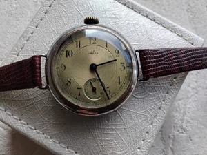 Schweizer antike Omega Militär Grabenuhr, 1910er Jahre - Bild 1 von 10