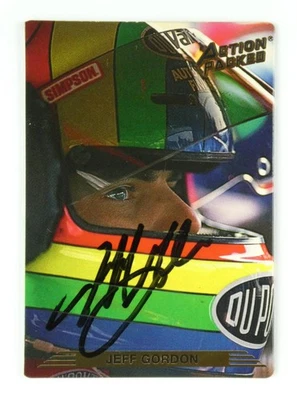 Jeff Gordon Signed 1993 Action Packed Nascar Trading Card #86 Autographed HOF - Image 1 of 3