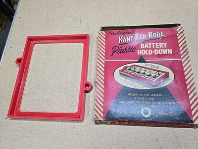 NUEVO DE LOTE NUEVO PLYMOUTH DODGE BATERÍA NUEVA RETENCIÓN 50 51 52 53 54 55 6V MOPAR Foto 1 de 4