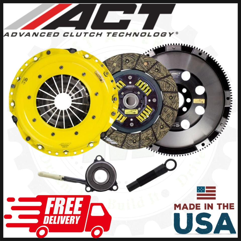 Kit de embrague ACT STRUNG | Se adapta a Volkswagen GTI Golf R 2015-2024 | VW9-HDSS Foto 1 de 4