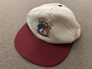 1993 Ryder Cup The Belfry Snap Back Hat Vintage Golf Memorabilia - Picture 1 of 3