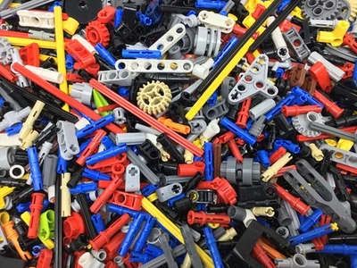 LEGO® Technic 650+ Teile XL Set Achsen Zahnräder Konvolut 42070 Bulk Technik MOC - Bild 1 von 2