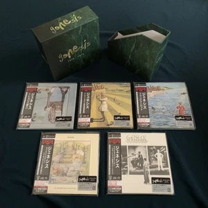 GENESIS 1970-1975 JAPAN MINI LP SACD DVD BOX SET 7 SACD 6 DVD TOGP 15020~25 OBI - Picture 1 of 7