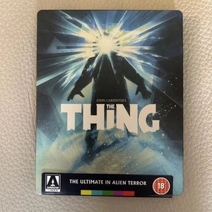JOHN CARPENTERS'S THE THING - UK EXCLUSIVE BLU RAY STEELBOOK - - Picture 1 of 8