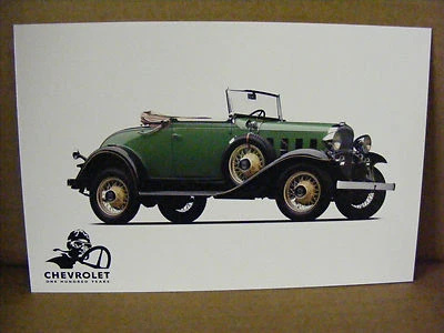 Chevrolet Confederate Roadster Heritage 1932 cien años postal nueva Foto 1 de 2