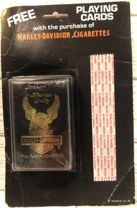 Tarjetas de juego Harley Davidson 1987 vintage cigarrillos Lorillard Tobacco Company - Imagen 1 de 4