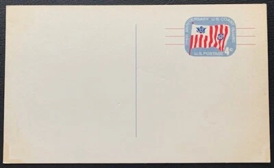 1965 US #UX52 ANNIVERSARY U.S. COAST GUARD 4C POSTAL CARD UNUSED - Image 1 of 2