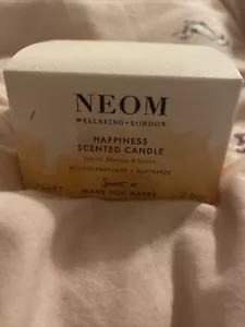 Neom 'HAPPINESS' Scent to Make You Happy Scented Candle 75g TRAVEL £19rrp BOXED✨ - Picture 1 of 1