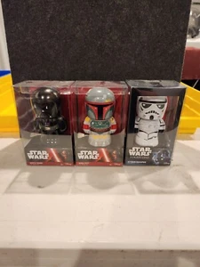 star wars tin wind up toys set of 3 (Vader, Boba Fett, Stormtrooper) - Picture 1 of 1