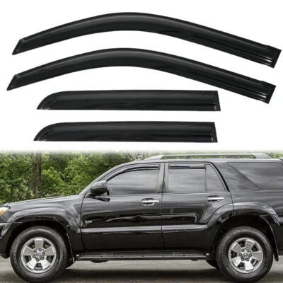 For 2004-2009 Toyota 4Runner Side Window Vent Visors Sun Rain Guards Deflector - Image 1 of 4