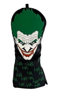 NEU Joker Driver Headcover Kopfbedeckung Golfschläger schwarz & grün Geschenk Film Batman - Bild 1 von 5