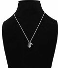 c40 Horse Pendant on a 16/18/20/26 Inch Silver Plated Necklace