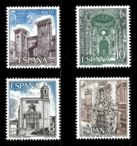 Spain 1979 - Spanish Architecture - Set of 4v - Scott 2154-57 - MNH - Picture 1 of 1