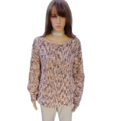 Mujer Nuevo Elan L Jersey Cuello Barco Precioso Suéter Tejido Foto 1 de 4